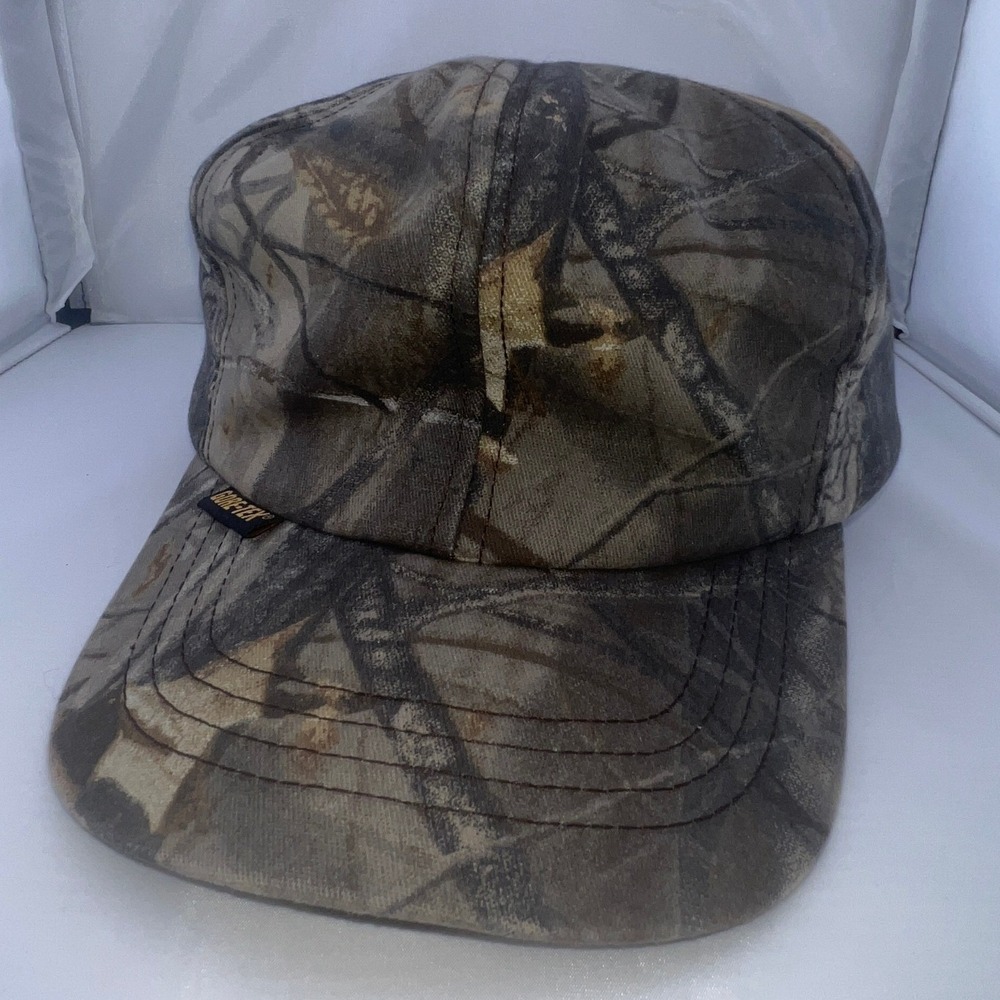 Whitewater Outdoors Gore-Tex Camo Hunting Hat Ear Flaps Made in USA Mens X-Large